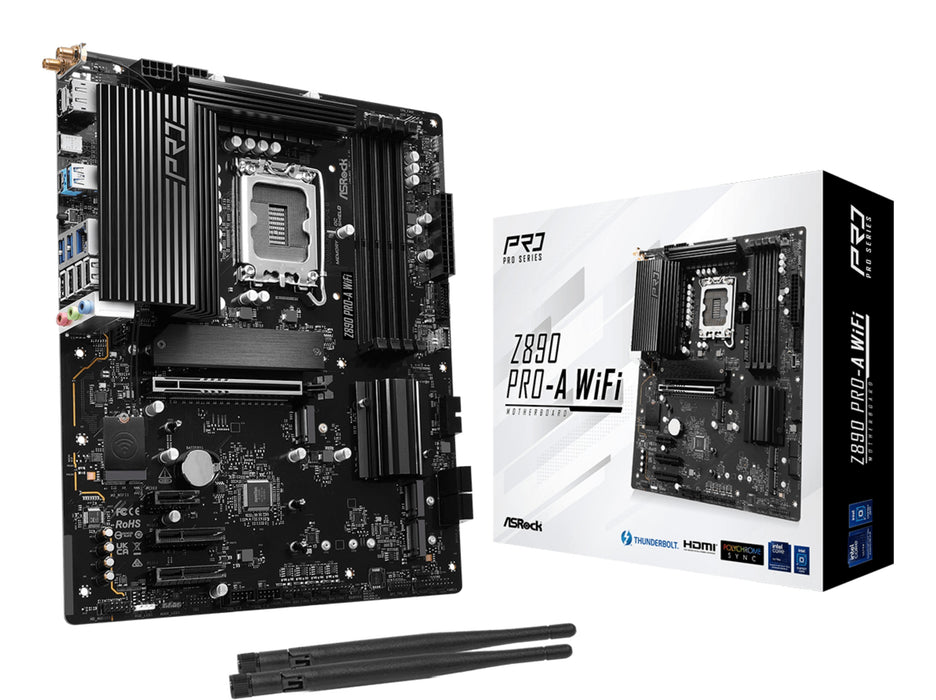 EAN 4710483947544 - Asrock Z890 Pro-A WiFi Intel Z890 LGA 1851 (Socket V1) ATX imagen 1