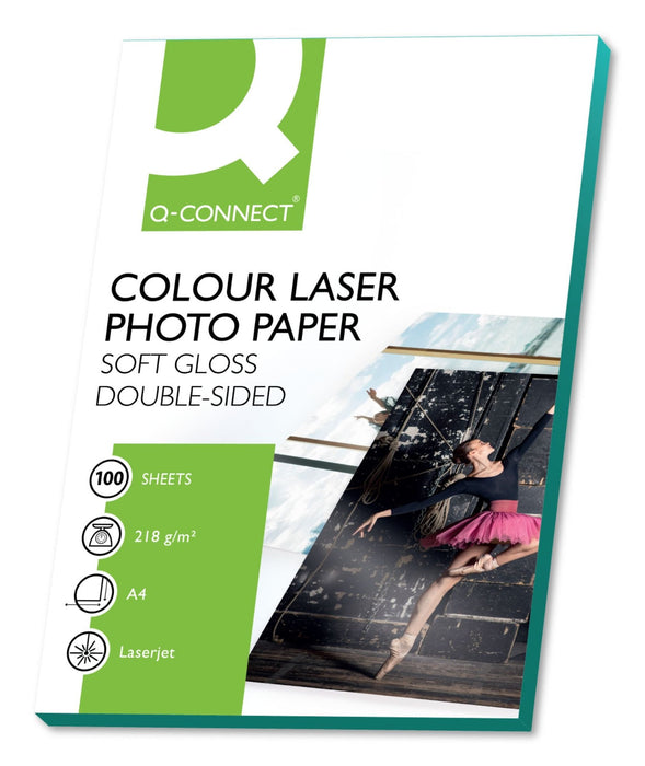 EAN 5705831019355 - Q-CONNECT KF01935 papel fotográfico A4 Blanco Semi-brillo imagen 1
