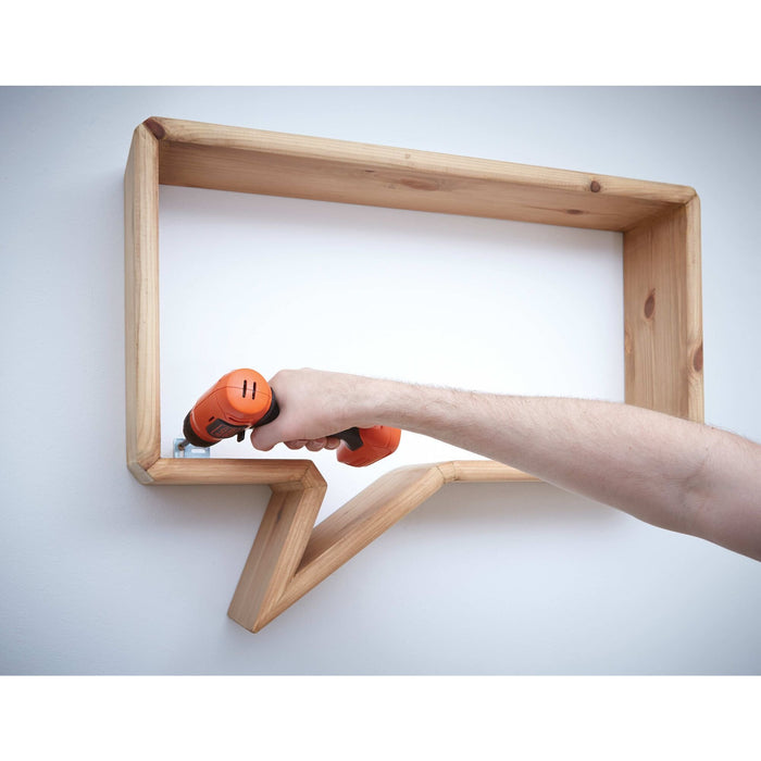 EAN 5035048631706 - Black & Decker BDCD8-QW taladro Sin llave Negro, Naranja imagen 10