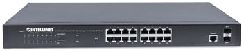 EAN 0766623561198 - Intellinet 561198 switch Gestionado L2+ Gigabit Ethernet (10/100/1000) Energía sobre Ethernet (PoE) 1U Ne imagen 3