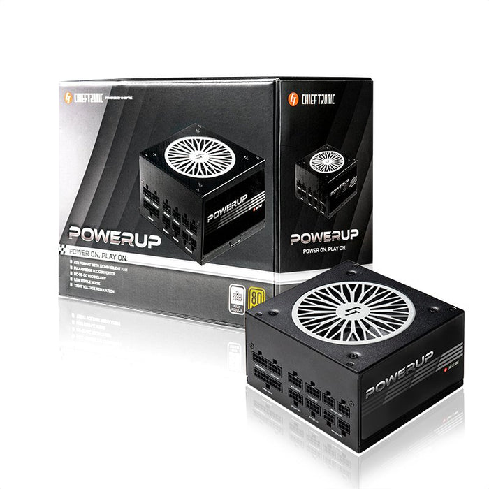 EAN 0753263077189 - Chieftec PowerUp Chieftronic unidad de fuente de alimentación 650 W 20+4 pin ATX ATX Negro imagen 7