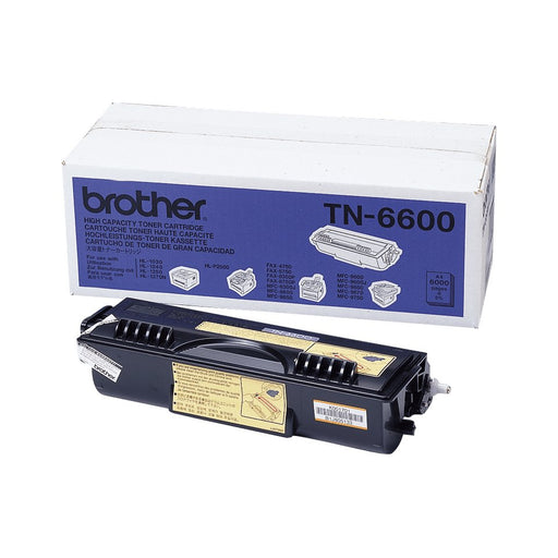 EAN 4977766527286 - Brother TN-6600 cartucho de tóner 1 pieza(s) Original Negro imagen 1
