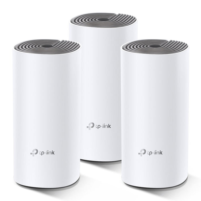 EAN 6935364085421 - TP-Link Deco E4 (3-pack) Doble banda (2,4 GHz / 5 GHz) Wi-Fi 5 (802.11ac) Blanco, Gris 2 Interno imagen 2