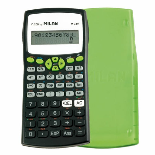 EAN 8411574037170 - Milan M240 calculadora Escritorio Calculadora científica Negro, Verde imagen 2