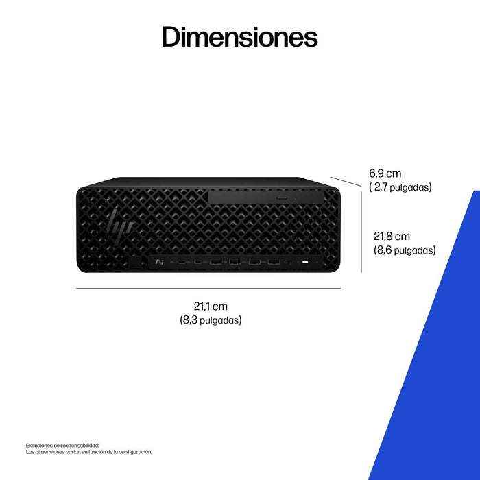 EAN 199251658259 - HP Z2 SFF G1i Workstation Desktop PC Wolf Pro Security Edition Intel Core Ultra 7 265 32 GB DDR5-SDRAM NVI imagen 4
