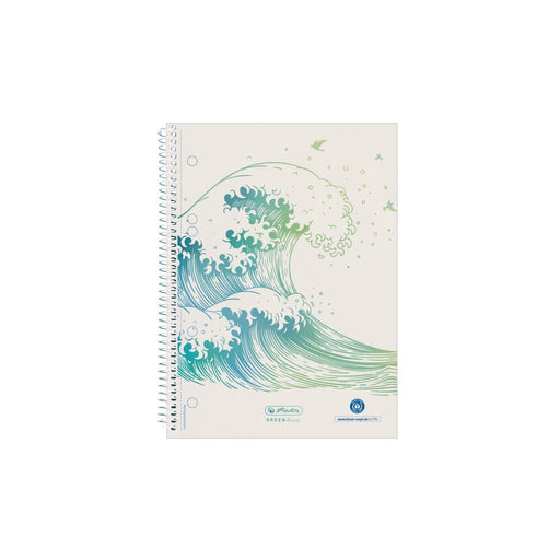 EAN 4008110259451 - Herlitz GREENline cuaderno y block A5 70 hojas Blanco imagen 1