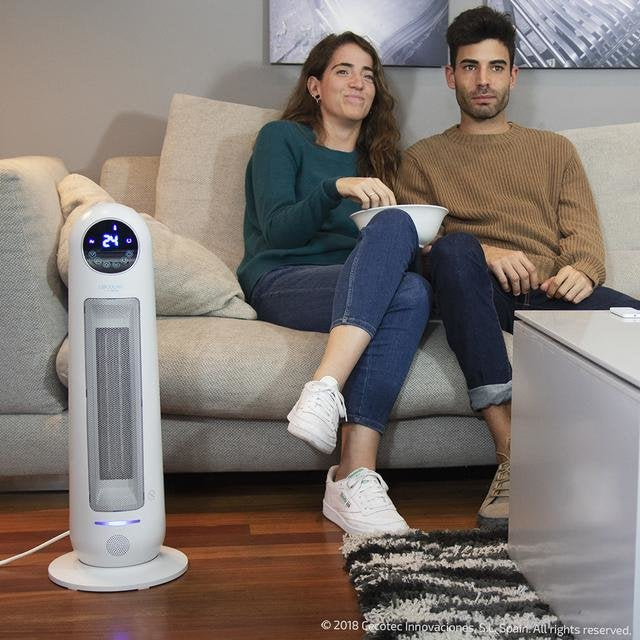 EAN 8435484053143 - Cecotec Ready Warm 10100 Smart Ceramic Interior Blanco 2200 W Ventilador eléctrico imagen 2