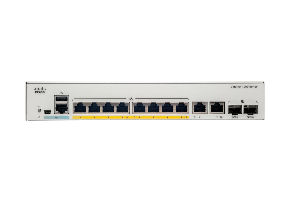 EAN 0889728248778 - Cisco Catalyst C1000-8T-2G-L switch Gestionado L2 Gigabit Ethernet (10/100/1000) Gris imagen 2