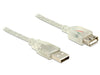 EAN 4043619838813 - DeLOCK 83881 cable USB USB 2.0 1 m USB A Transparente imagen 1
