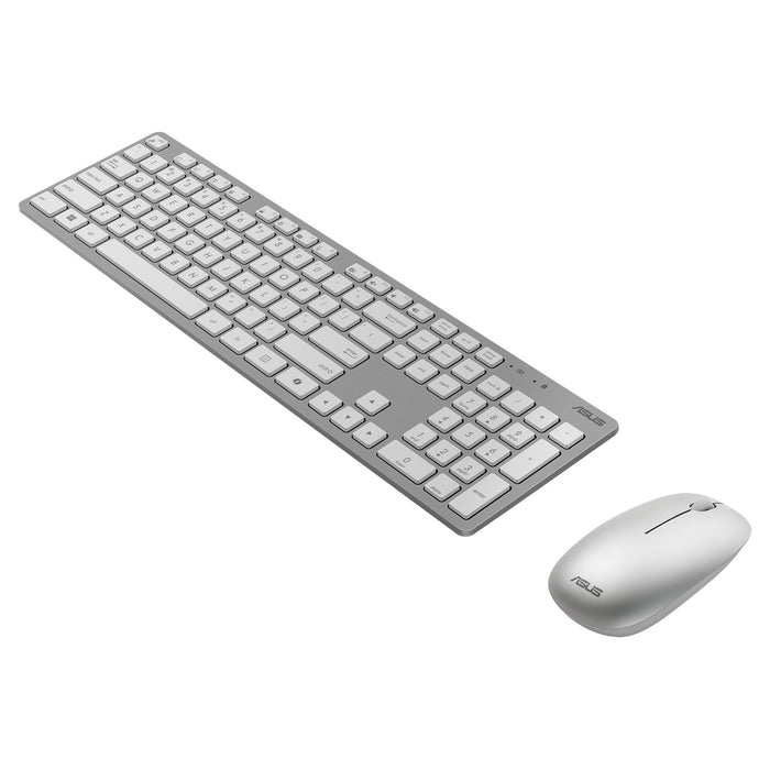 EAN 0197105538504 - ASUS W5000 Wireless Keyboard and Mouse Set teclado Ratón incluido Universal RF inalámbrico Blanco imagen 2