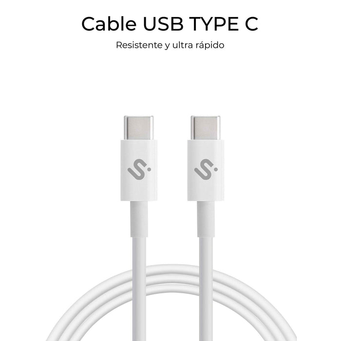 EAN 8436586743581 - SUBBLIM SUBCAB-C10002 cable USB USB 2.0 USB C Negro imagen 8