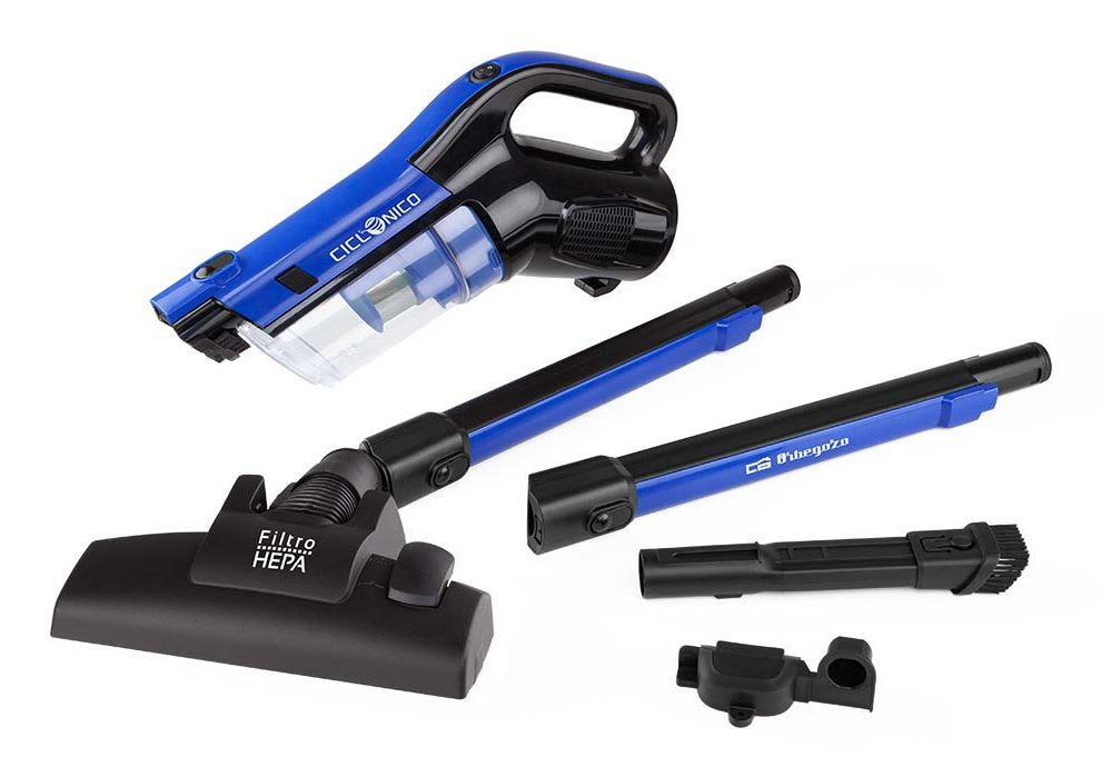 EAN 8435568404489 - Orbegozo AP 4800 Aspiradora escoba 2 en 1 Corriente alterna Secar HEPA Sin bolsa 600 W Negro, Azul imagen 6