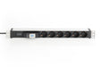 EAN 4016032456636 - Digitus DN-95417 unidad de distribución de energía (PDU) 6 salidas AC 0U/1U Negro, Plata imagen 5