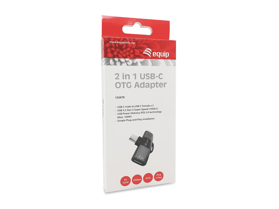 EAN 4015867242346 - Equip 133479 cambiador de género para cable USB-C 2 x USB-C Gris imagen 4