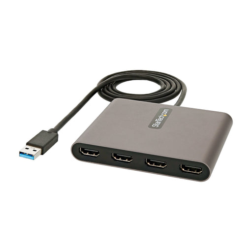 EAN 0065030888721 - StarTech.com USB32HD4 Adaptador gráfico USB 1920 x 1080 Pixeles Gris imagen 1