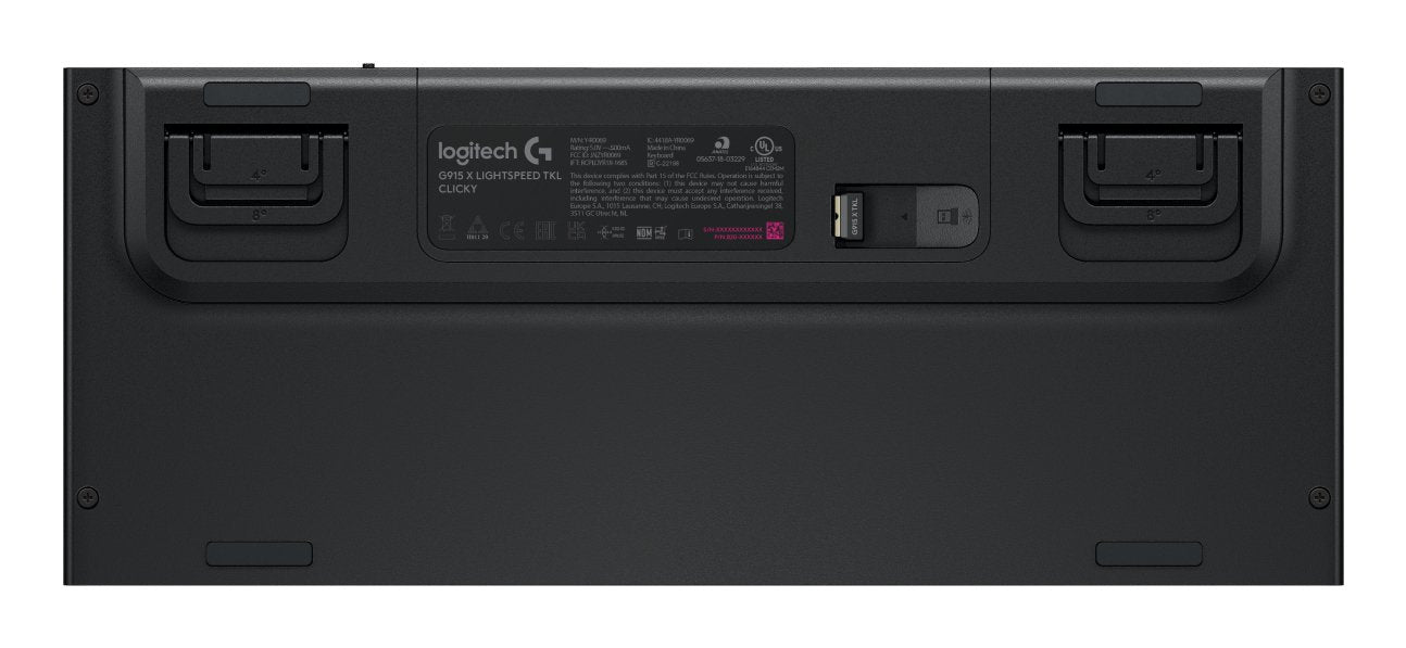 EAN 5099206121706 - Logitech G G915 X LIGHTSPEED teclado Juego USB + RF Wireless + Bluetooth QWERTZ Alemán Negro imagen 5