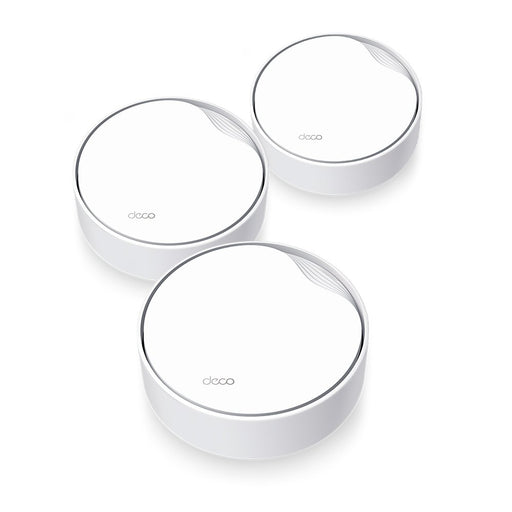EAN 4897098687918 - TP-Link DECO X50-PoE(3-PACK) Doble banda (2,4 GHz / 5 GHz) Wi-Fi 6 (802.11ax) Blanco 2 Interno imagen 1