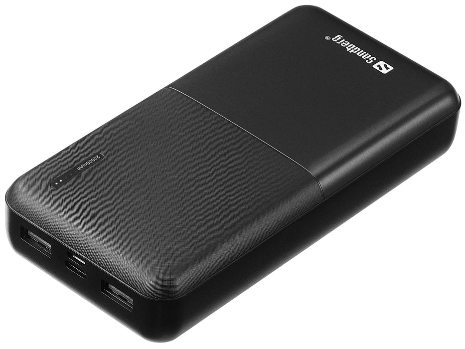 EAN 5705730320422 - Sandberg 320-42 batería externa Polímero de litio 20000 mAh Negro imagen 1