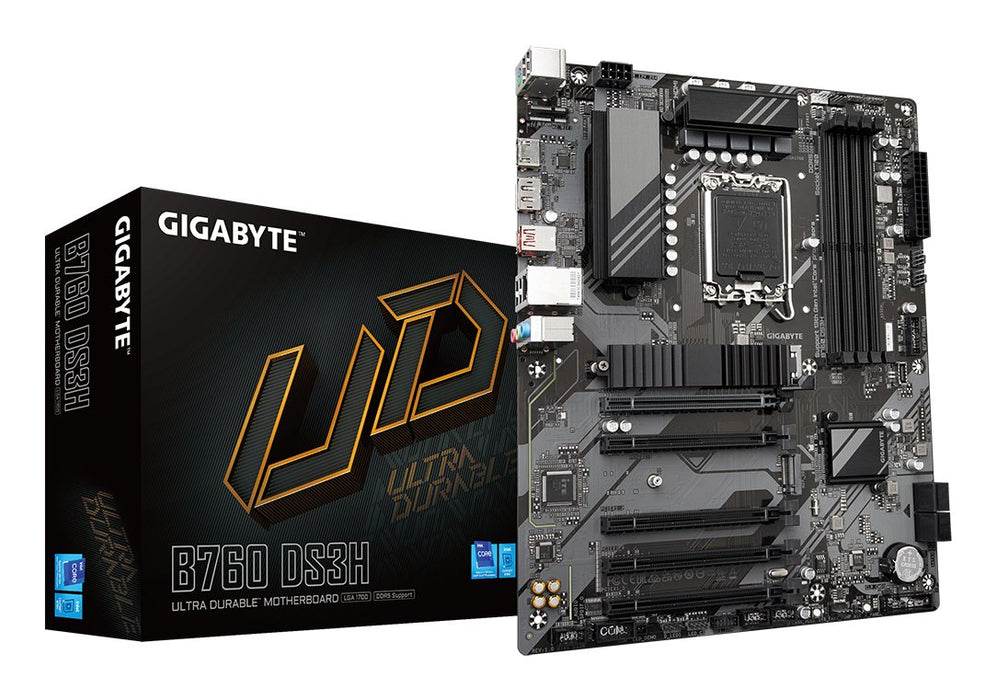 EAN 4719331853136 - GIGABYTE B760 DS3H placa base Intel B760 Express LGA 1700 ATX imagen 1