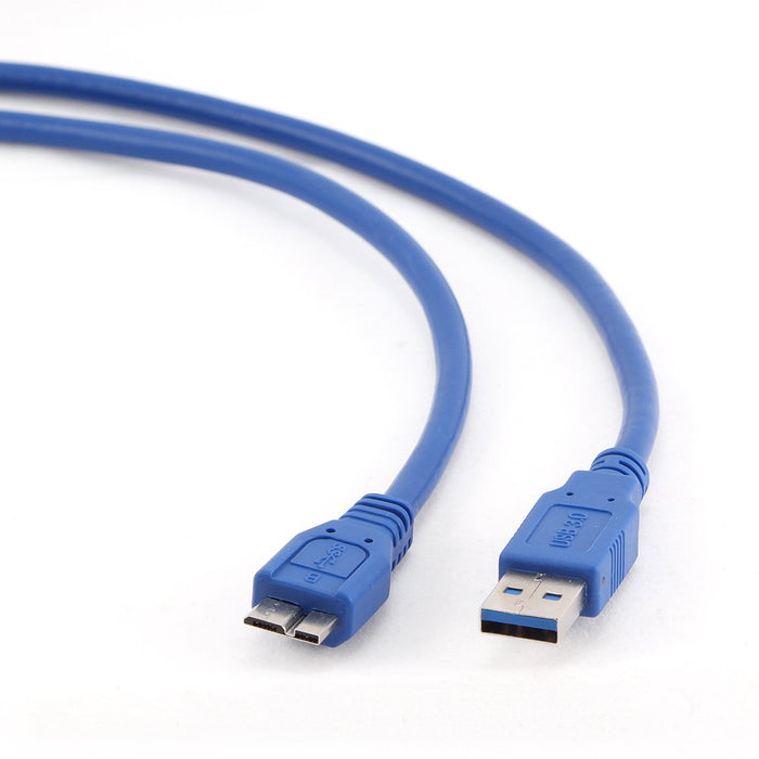EAN 8716309068710 - Gembird USB 3.0, 3m cable USB USB 3.2 Gen 1 (3.1 Gen 1) USB A Micro-USB B Azul imagen 2
