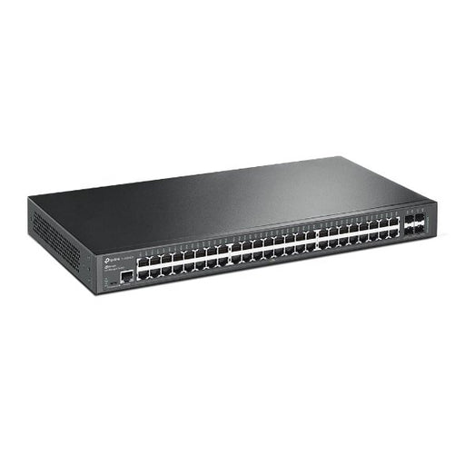 EAN 0840030702501 - TP-Link JetStream TL-SG3452X switch Gestionado L2+ Gigabit Ethernet (10/100/1000) 1U Negro imagen 2