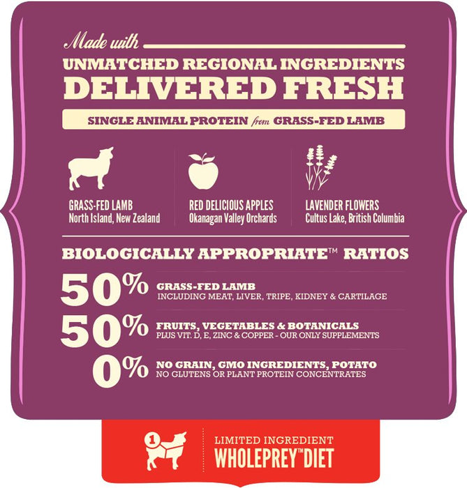 EAN 0064992570125 - Acana Dog TF Singles Grass-Fed Lamb 11,4 kg Adulto Cordero imagen 4