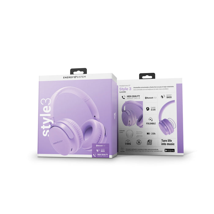 EAN 8432426453054 - Energy Sistem Style 3 Auriculares Alámbrico Banda para cuello Llamadas/Música Bluetooth Lavanda imagen 6