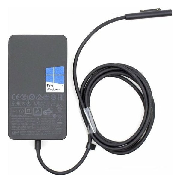 EAN 0196388144372 - Microsoft Surface 65W Power Supply, EU Portátil, Tableta Negro Corriente alterna Interior imagen 1