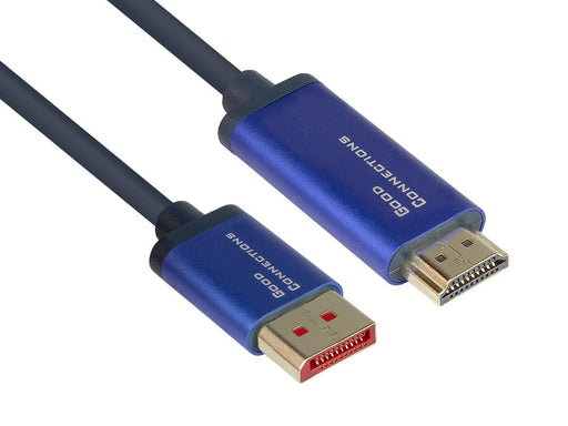 EAN 4014619709113 - Alcasa 4860-SF050B adaptador de cable de vídeo 5 m DisplayPort HDMI Azul imagen 1