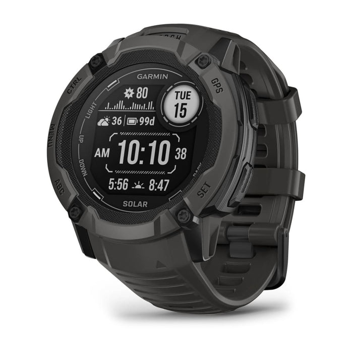 EAN 0753759319328 - Garmin Instinct 2X Solar 2,79 cm (1.1") MIP 50 mm Digital 176 x 176 Pixeles Pantalla táctil Grafito GPS ( imagen 1
