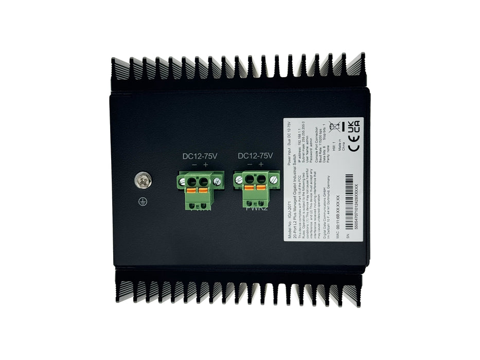 EAN 4015867238592 - LevelOne IGU-2071 switch Gestionado L2+ Gigabit Ethernet (10/100/1000) Negro imagen 3
