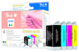 EAN 7640148552035 - Peach 314791 cartucho de tinta 4 pieza(s) Negro, Cian, Magenta, Amarillo imagen 1