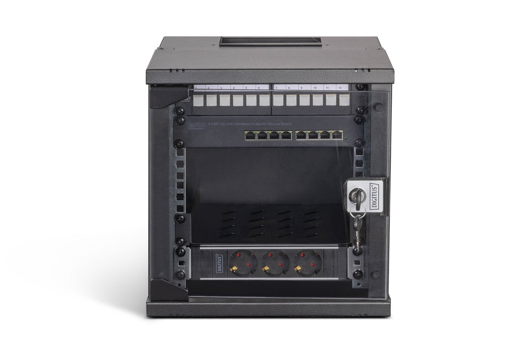 EAN 4016032499466 - Digitus DN-49101-SET armario rack Bastidor de pared Negro imagen 4