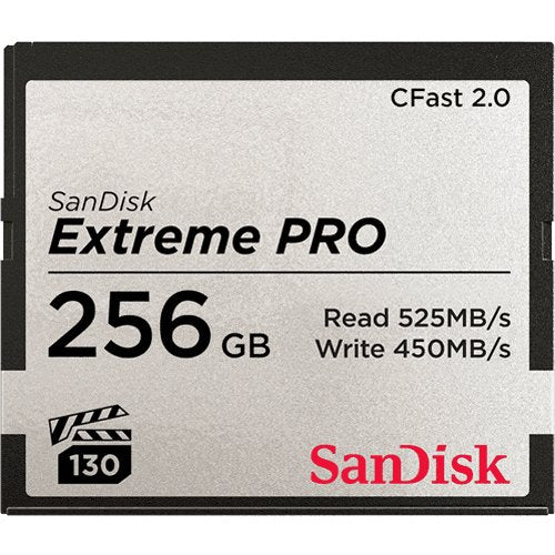 EAN 0619659145262 - SanDisk Extreme Pro 256 GB CFast 2.0 imagen 1