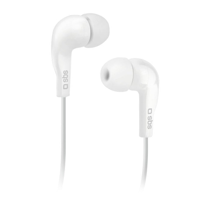 EAN 8018417208805 - SBS TEINEARWL auricular y casco Auriculares Alámbrico Dentro de oído Llamadas/Música Blanco imagen 1