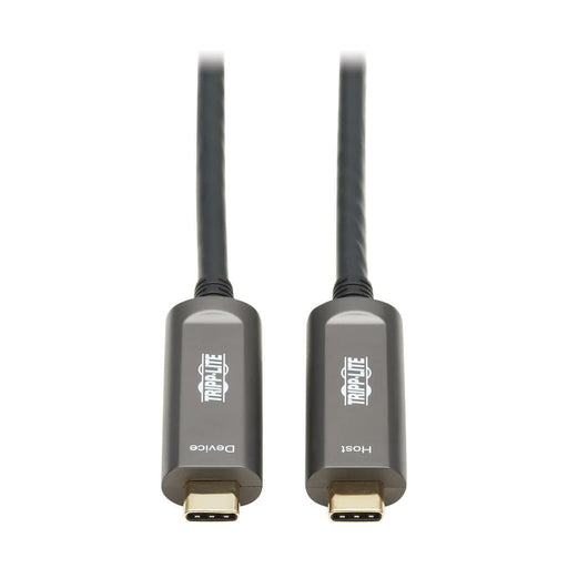 EAN 0037332275158 - Tripp Lite U420F-10M-D321 cable USB USB 3.2 Gen 2 (3.1 Gen 2) USB C Negro, Gris imagen 1