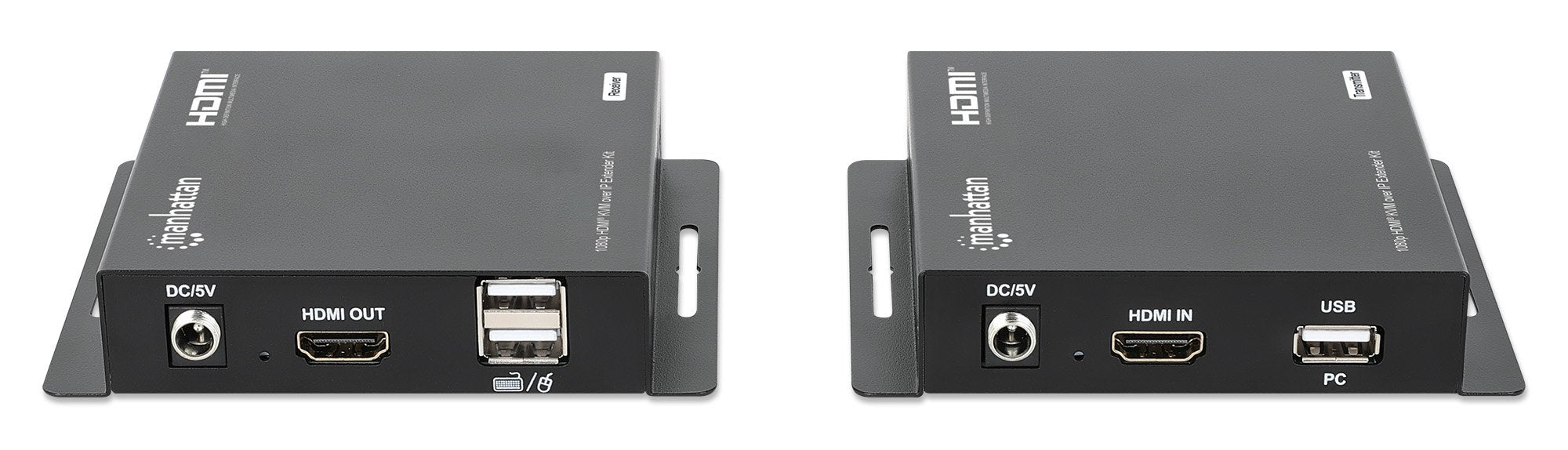 EAN 0766623208413 - Manhattan 208413 extensor audio/video Transmisor y receptor de señales AV Negro imagen 3