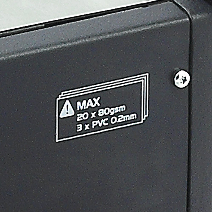 EAN 0013465271106 - GBC CombBind C150Pro Encuadernadora de canutillo 450 hojas Aluminio, Negro imagen 10