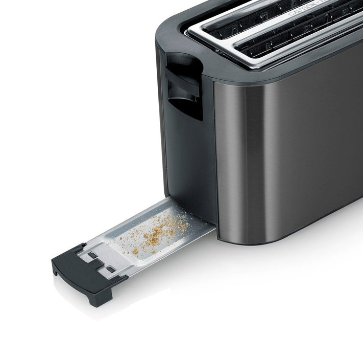 EAN 4008146047534 - Severin AT 9341 tostadora 4 rebanada(s) 1400 W Negro, Acero pulido, Acero inoxidable imagen 6