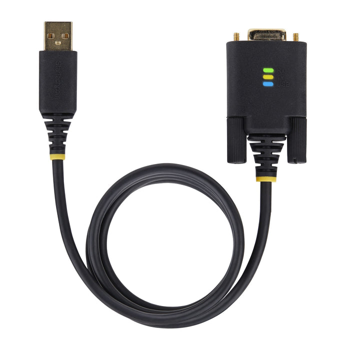 EAN 0065030900362 - StarTech.com 1P3FFCNB-USB-SERIAL cable de serie Negro 1 m USB tipo A DB-9 imagen 6
