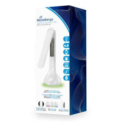 EAN 4260459614913 - MediaRange MROS502 lámpara de mesa LED Blanco imagen 4