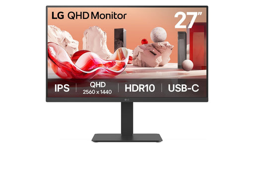 EAN 8806096270257 - LG 27BA65QB-B.AEU pantalla para PC 68,6 cm (27") 2560 x 1440 Pixeles Wide Quad HD LED Negro imagen 1