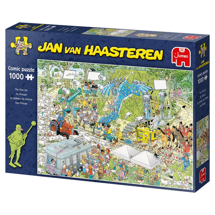EAN 8710126190746 - Jan van Haasteren The TV Studios 1000 pcs Puzzle rompecabezas 1000 pieza(s) Cómics imagen 5