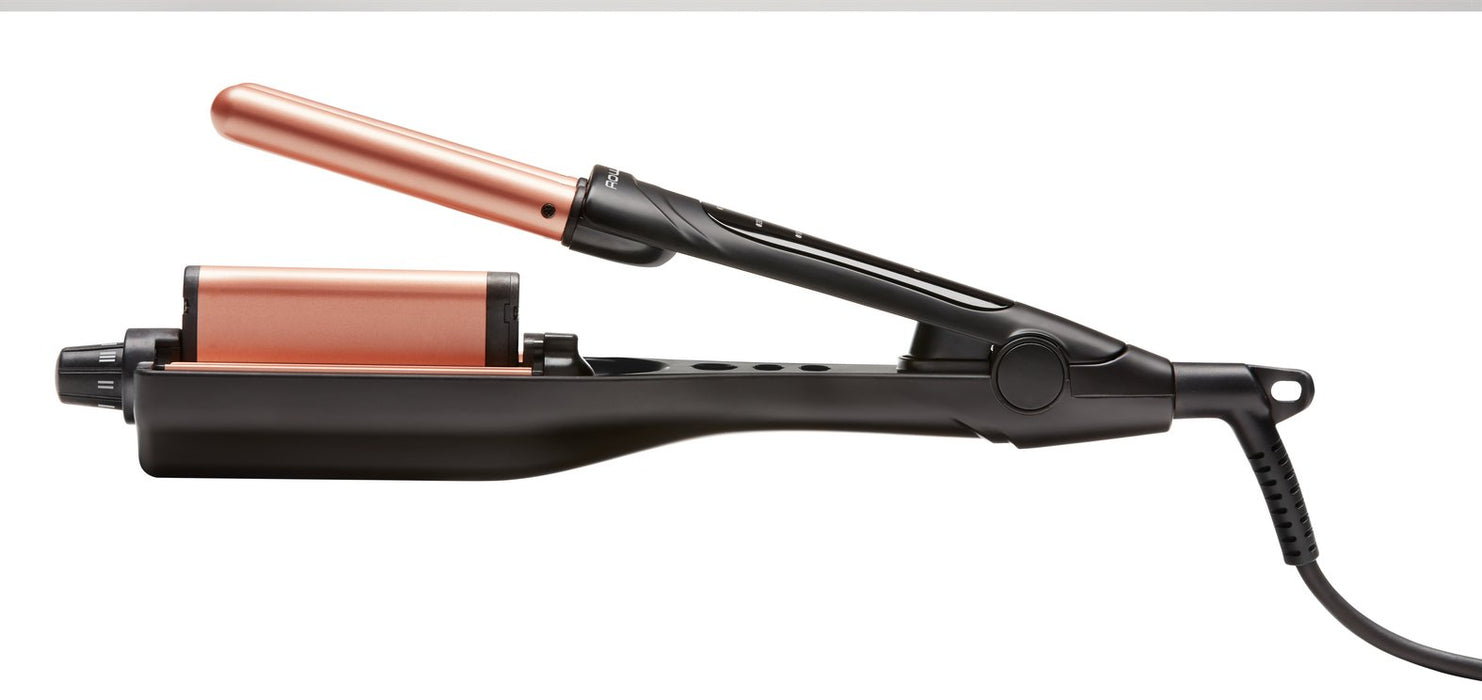 EAN 3121040070925 - Rowenta Waves Addict CF4710 Herramienta de peinado con múltiples accesorios Caliente Negro, Oro imagen 4