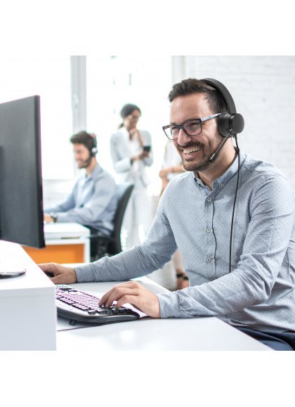 EAN 3567049016050 - Port Designs 901605 auricular y casco Auriculares Alámbrico Diadema USB tipo A Negro imagen 7