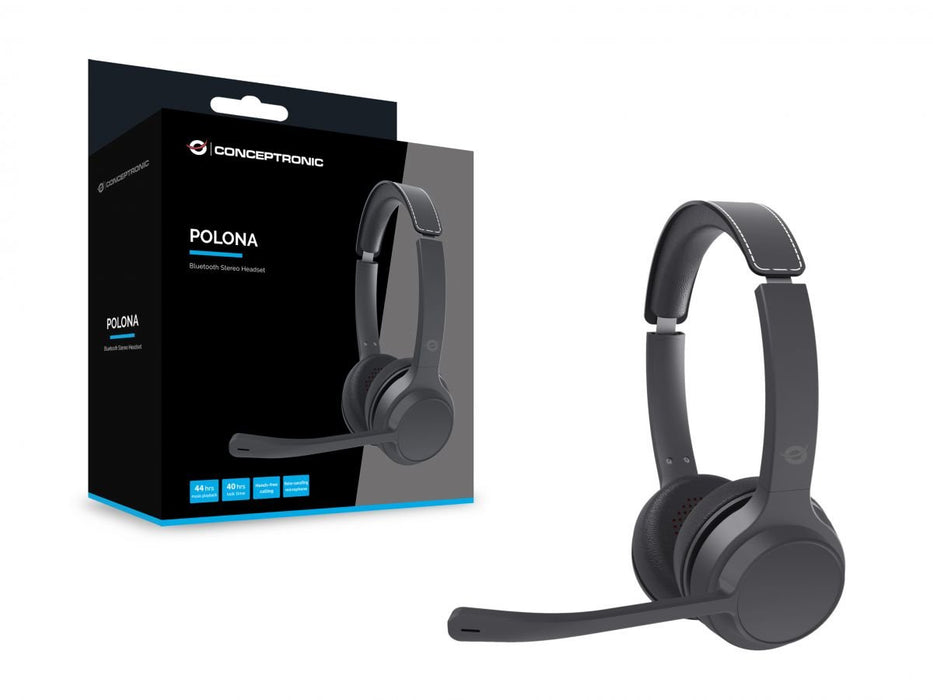EAN 4015867234334 - Conceptronic POLONA04B auricular y casco Auriculares Inalámbrico y alámbrico Diadema Llamadas/Música USB  imagen 5
