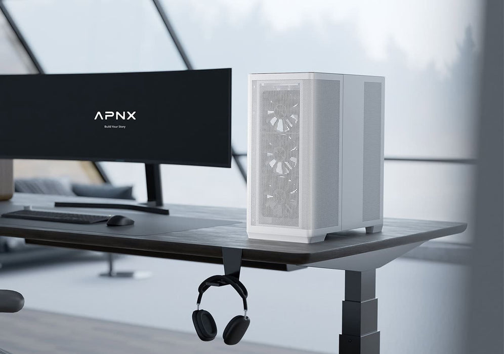 EAN 4711099479610 - APNX C1-R-WT-v1 Midi Tower Blanco imagen 7