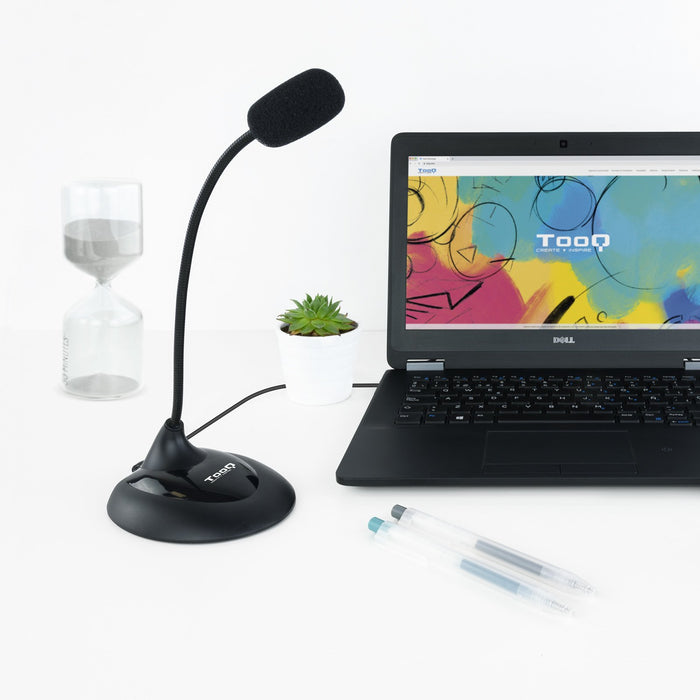 EAN 8433281009981 - TooQ TQMM-213 micrófono Negro Micrófono para ordenador portátil imagen 5