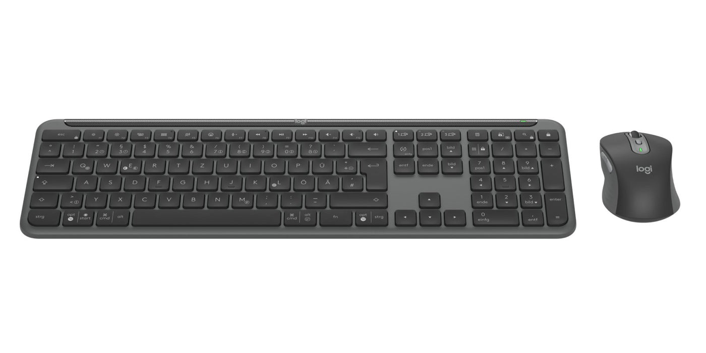 EAN 5099206119383 - Logitech 920-012504 teclado Ratón incluido Oficina RF Wireless + Bluetooth QWERTZ Alemán Grafito imagen 6