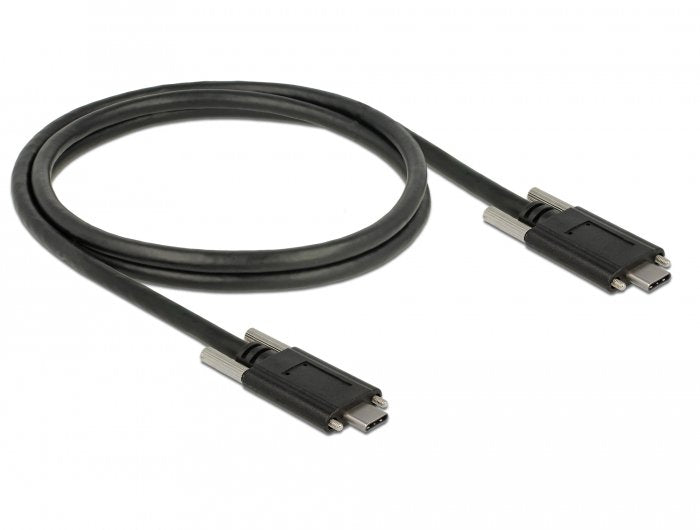 EAN 4043619837205 - DeLOCK 83720 cable USB USB 3.2 Gen 2 (3.1 Gen 2) 1 m USB C Negro imagen 1